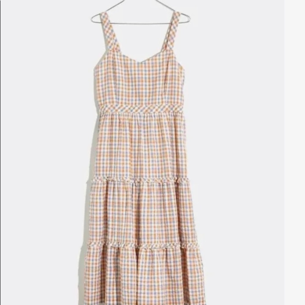 NWT Madewell Gingham Dress